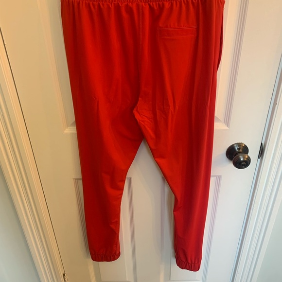 ZYIA Red Everywhere Joggers size Medium, like new - Picture 2 of 5